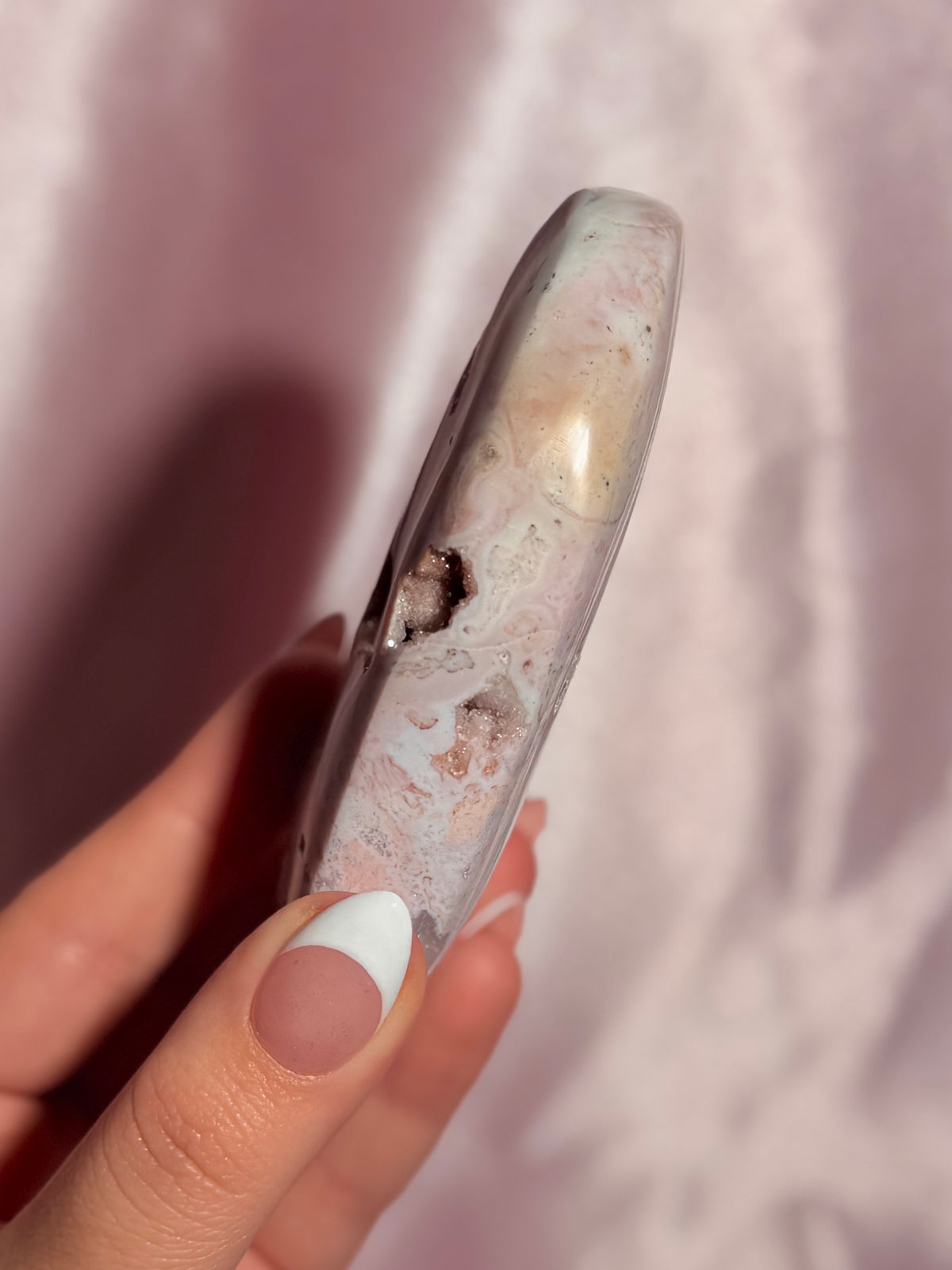 Indonesian Pink Carnelian Freeform (40B)