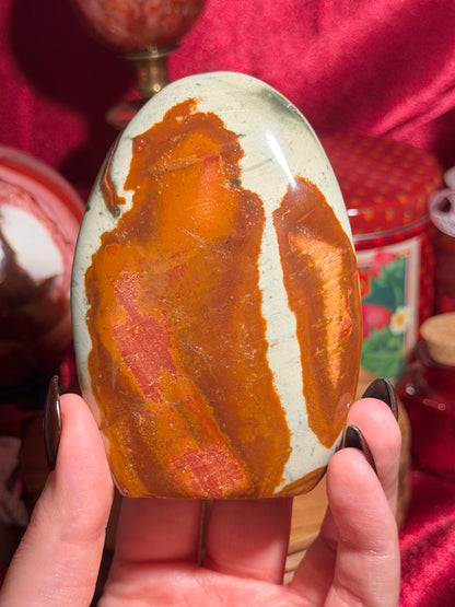 Polychrome jasper freeform
