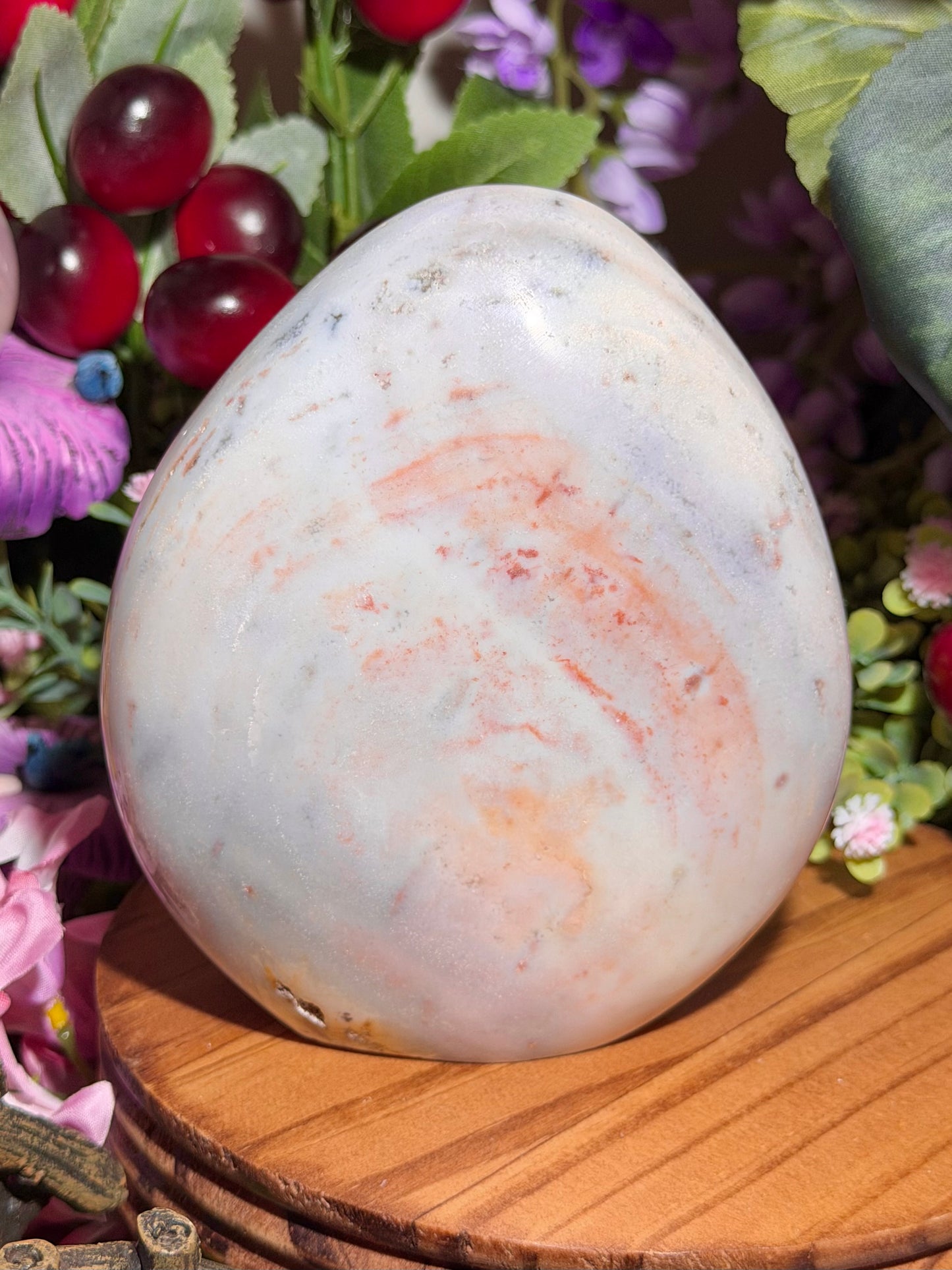 Pastel cotton candy sea jasper freeform