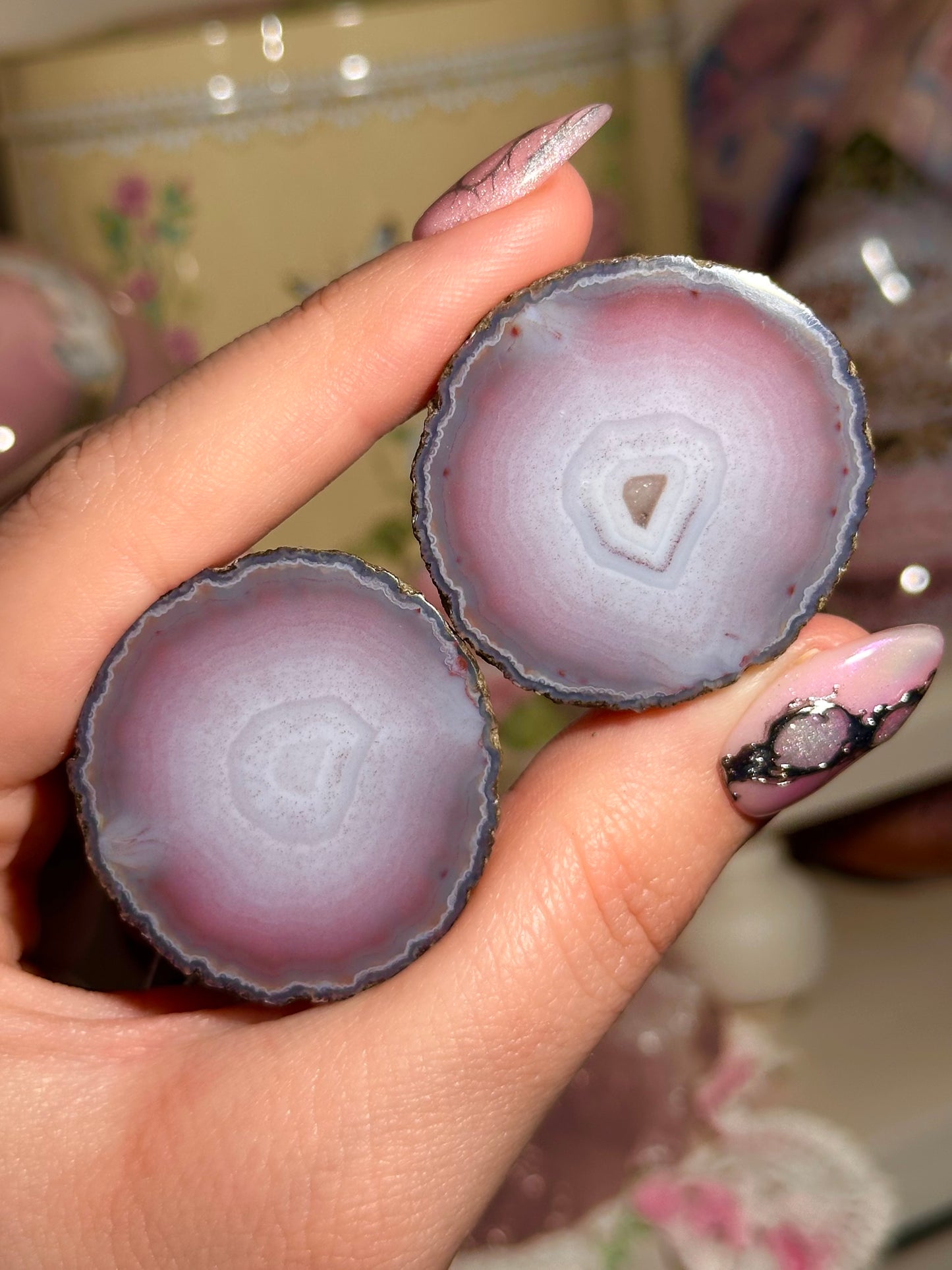 Zhanguo agate pair I