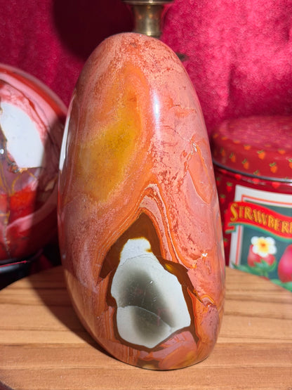 Large polychrome jasper freeform