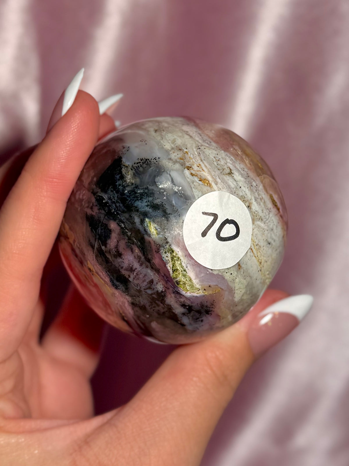 Peruvian Strawberry Opal Egg