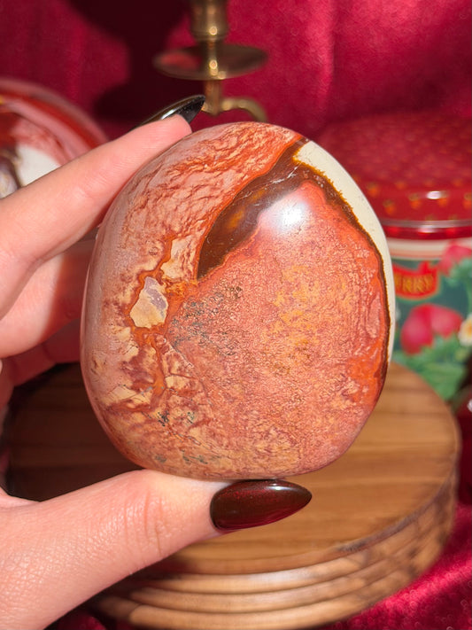 Polychrome jasper freeform