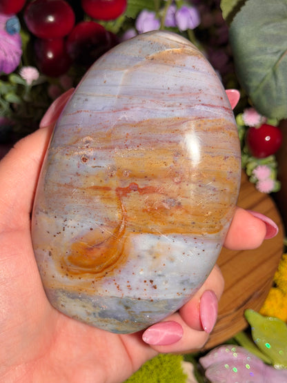Pastel sea jasper freeform *imperfect