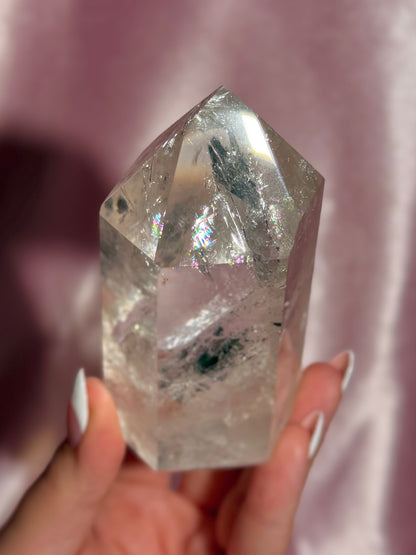 Brazilian Clear Quartz Tower