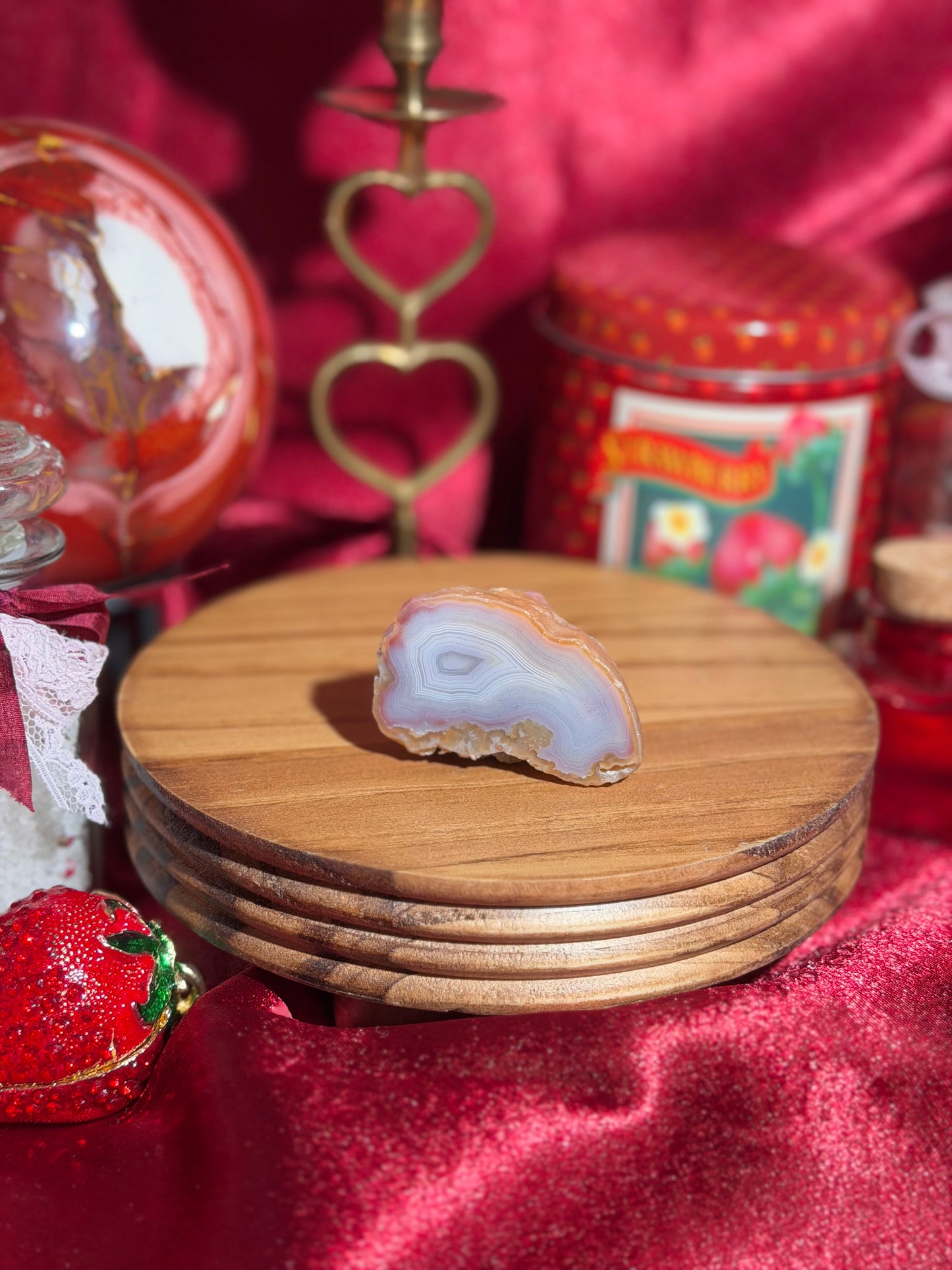 Pastel Patagonia agate from Argentina *Personal collection release