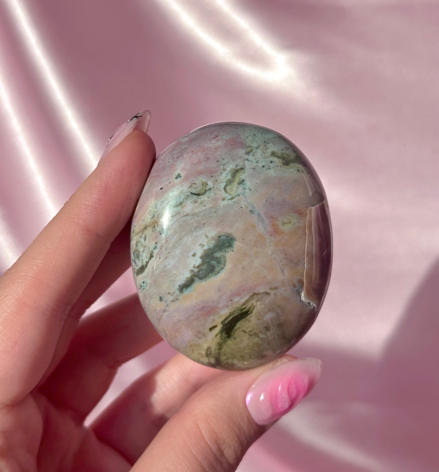Sea jasper palmstone