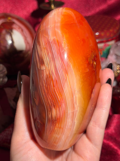 Large toasty carnelian freeform