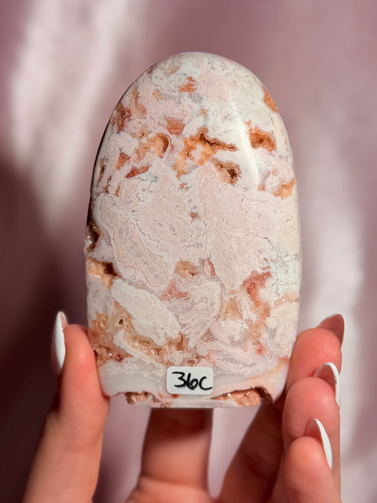 Indonesian Pink Carnelian Freeform (36C)