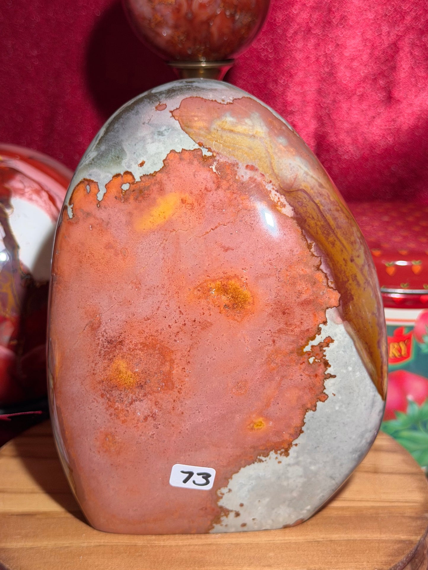 Large polychrome jasper freeform