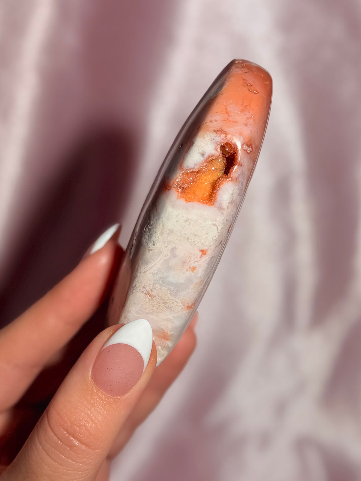 Indonesian Pink Carnelian Freeform (40A)