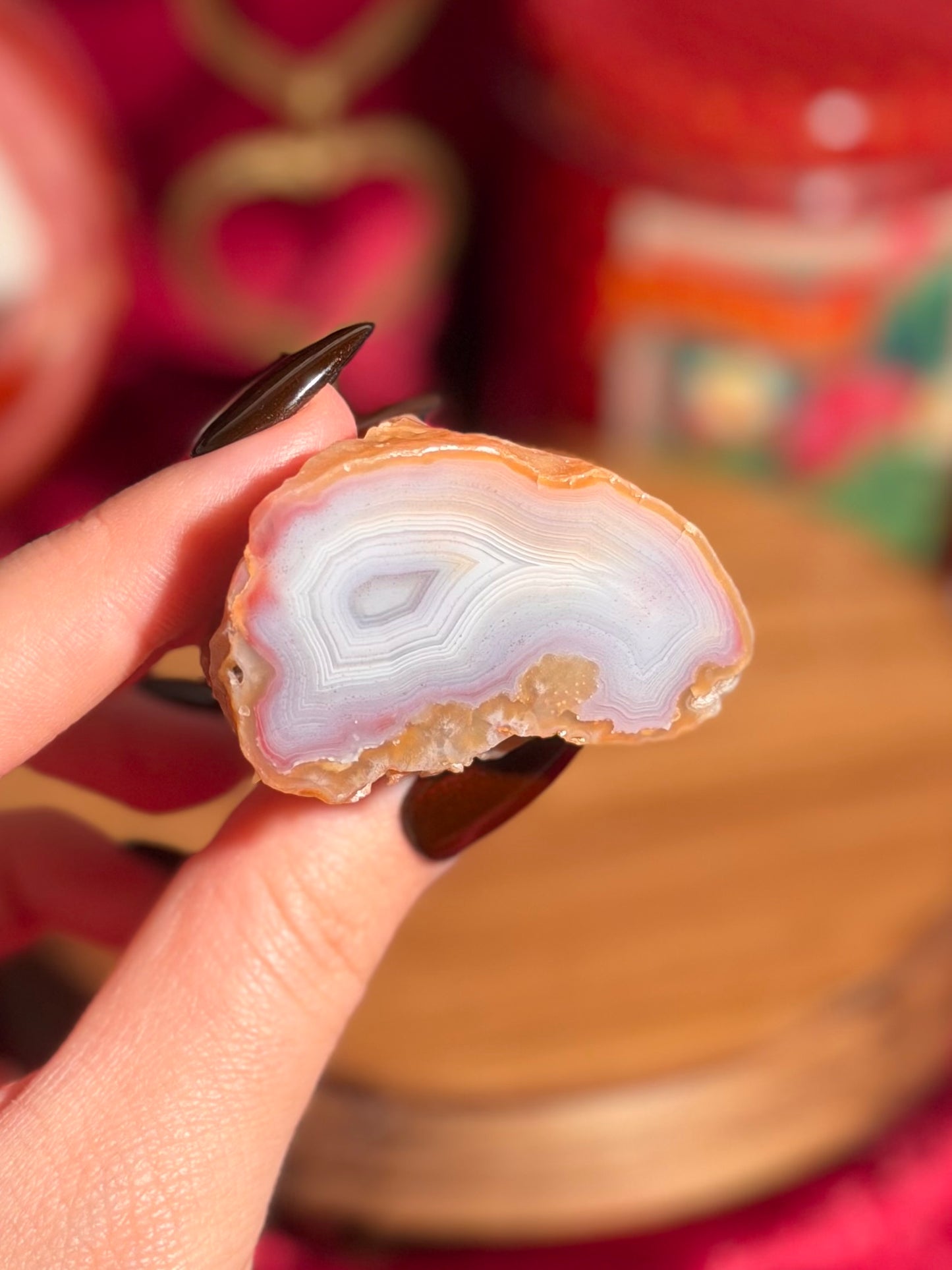 Pastel Patagonia agate from Argentina *Personal collection release
