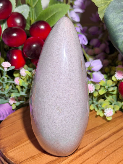 Soft pastel lilac sea jasper freeform