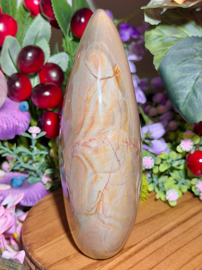 Large pastel polychrome jasper freeform
