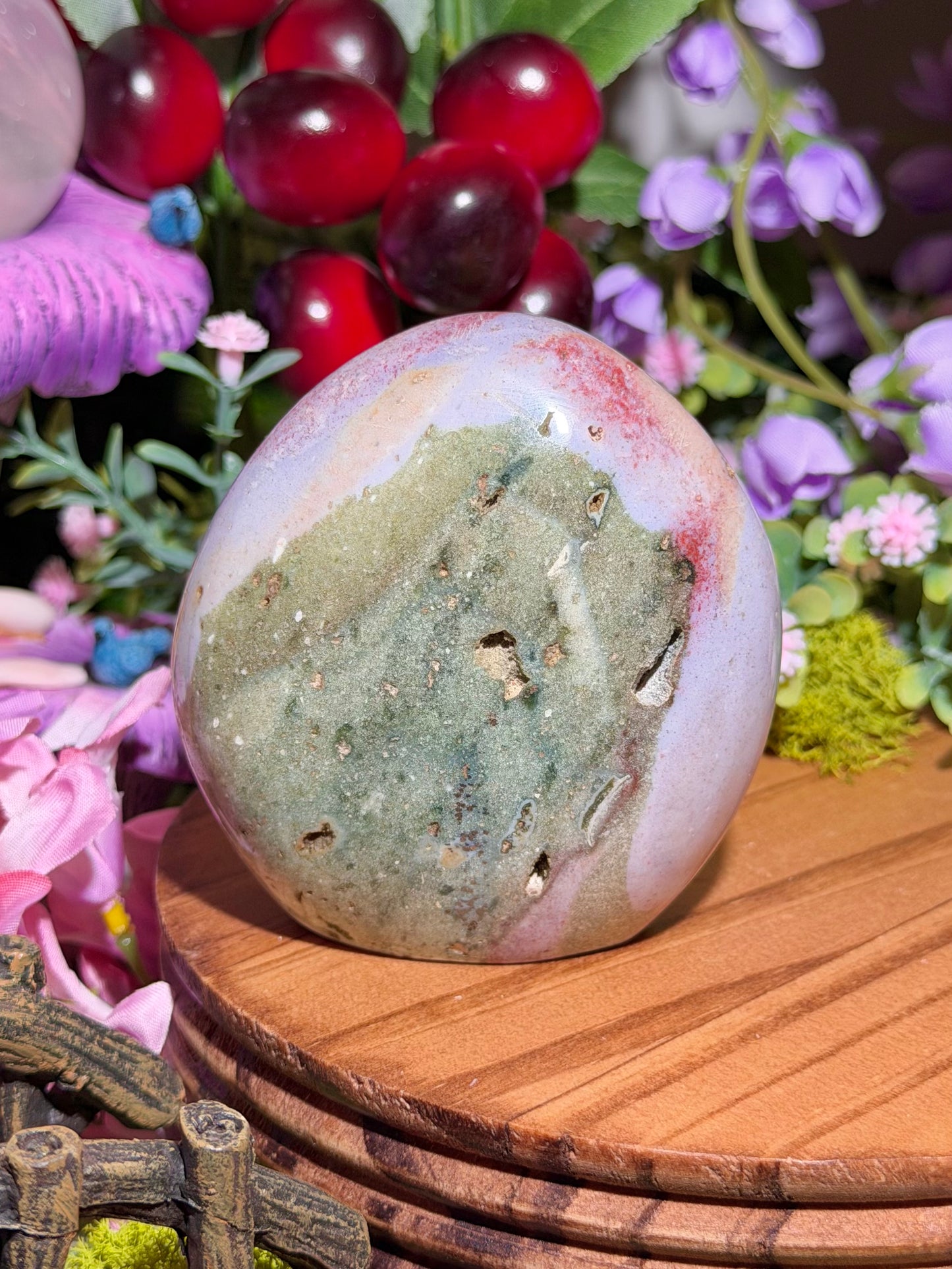 Mini pastel sea jasper freeform