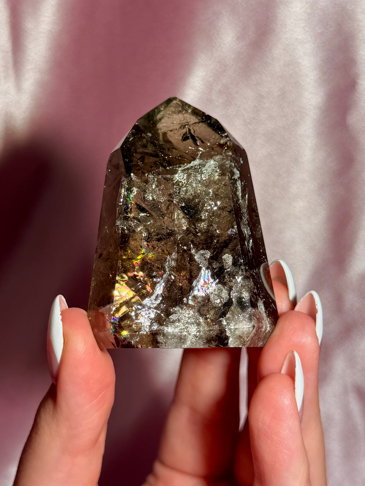 Brazilian Smoky Quartz Tower