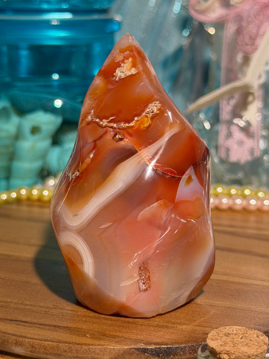 Pastel carnelian flame