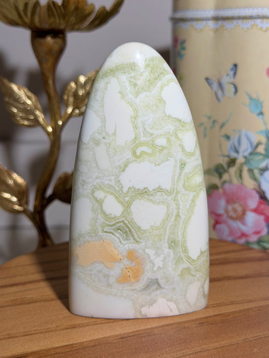 Green maligano jasper freeform from Indonesia 38C