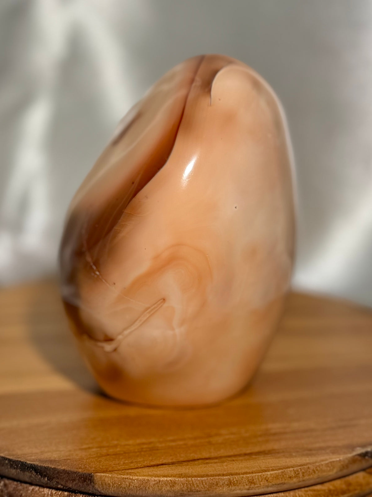 Toasty carnelian freeform