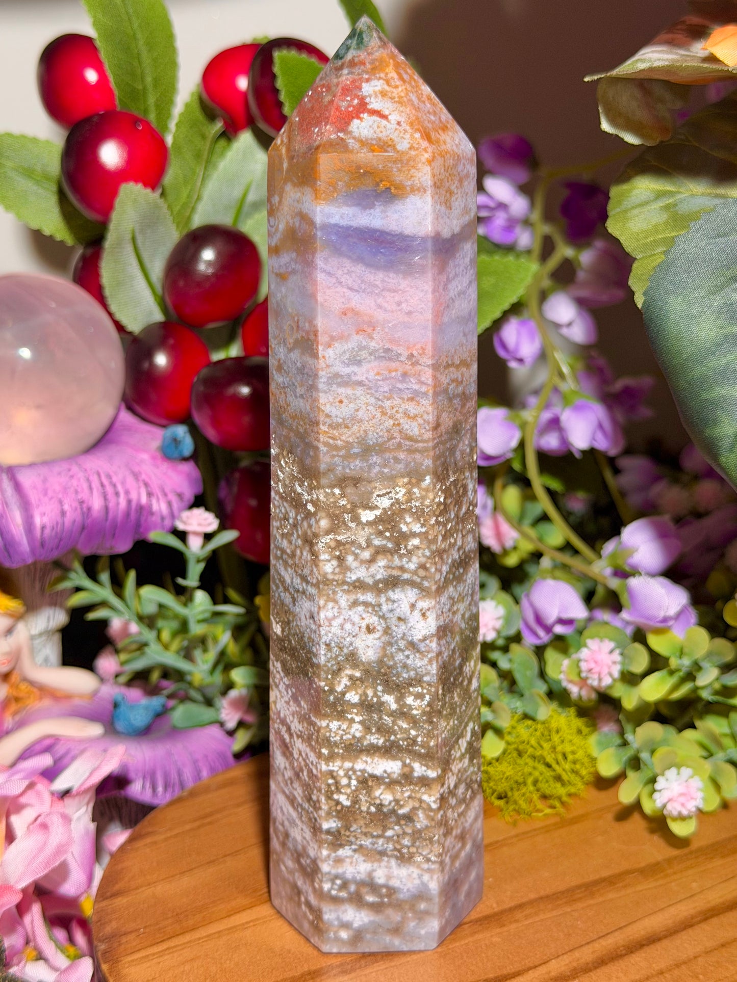 Pastel orby sea jasper tower