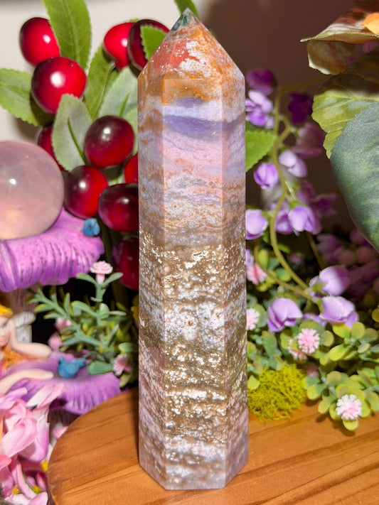 Pastel orby sea jasper tower