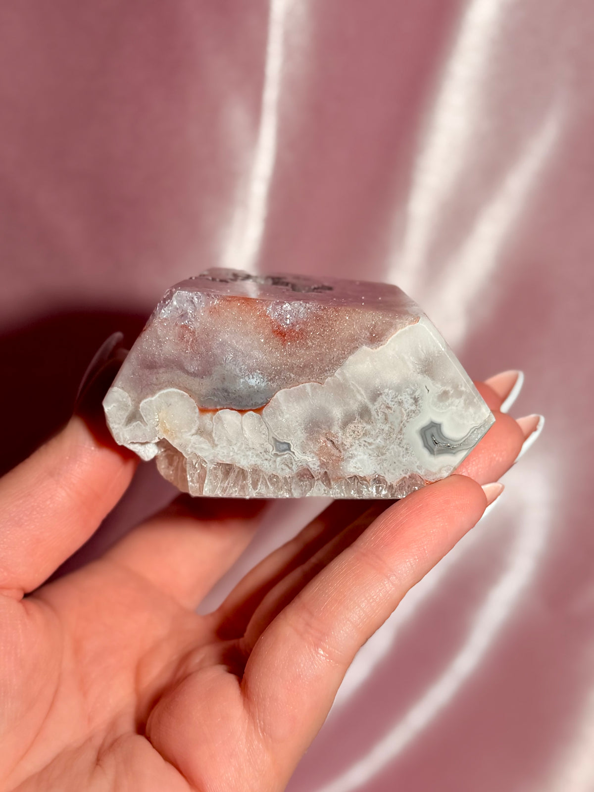 Brazilian Pink Amethyst Tower