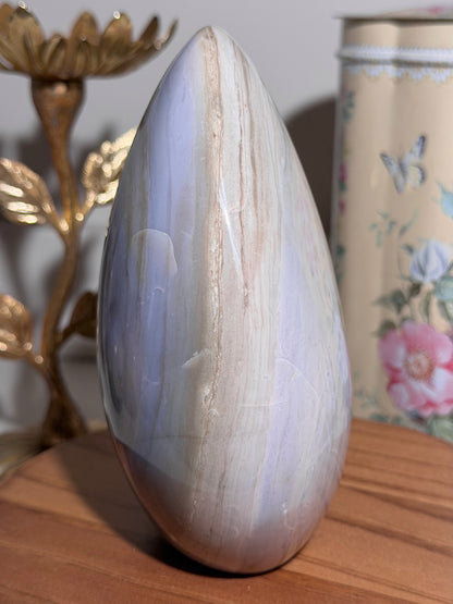 Calming blue sea jasper freeform