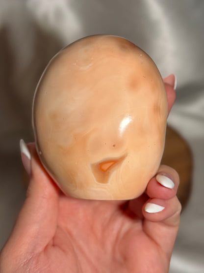 Toasty carnelian freeform