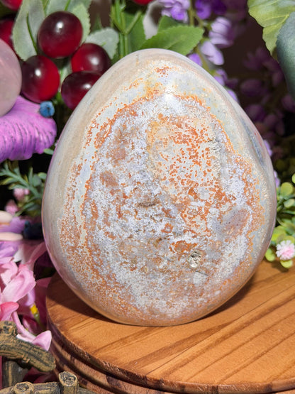 Pastel cotton candy sea jasper freeform