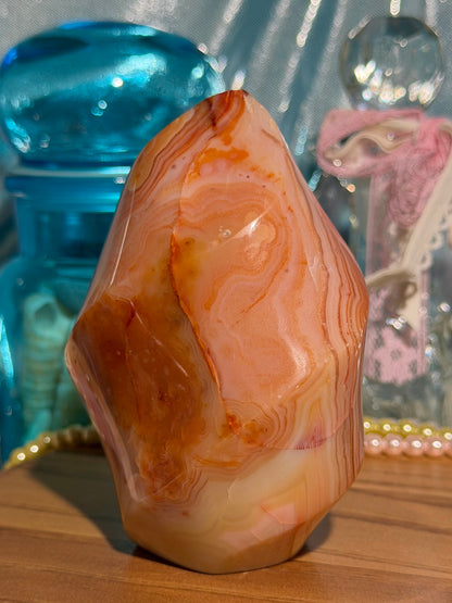 Strawberry banana carnelian flame