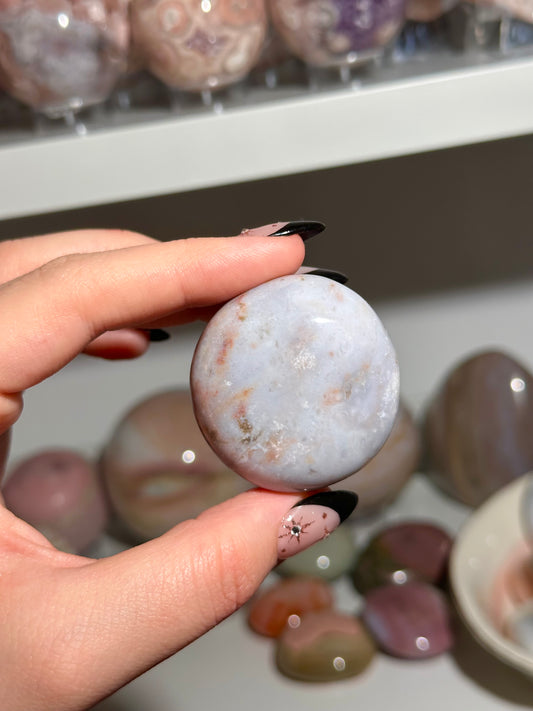 Blue sea jasper palmstone