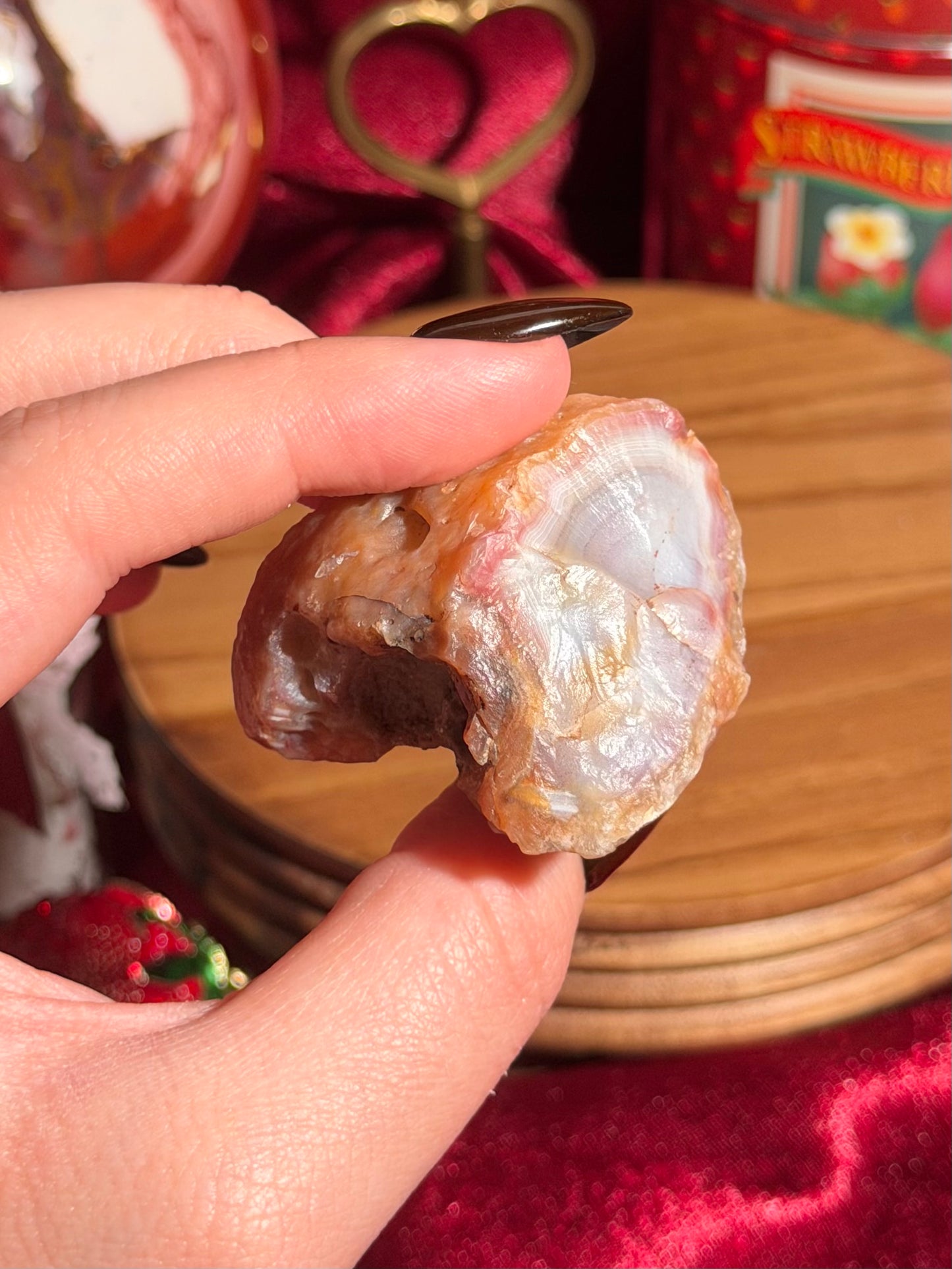 Pastel Patagonia agate from Argentina *Personal collection release