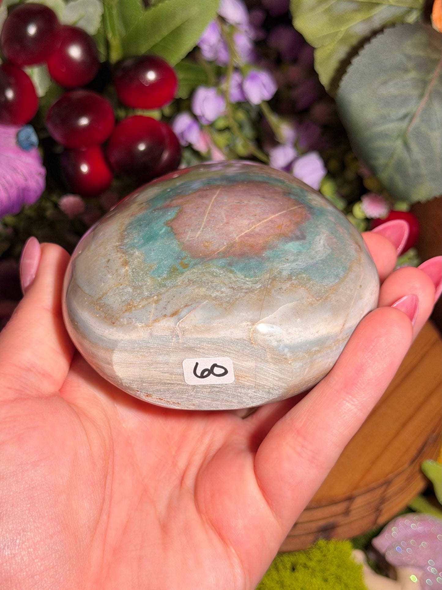 Fairy portal teal sea jasper freeform