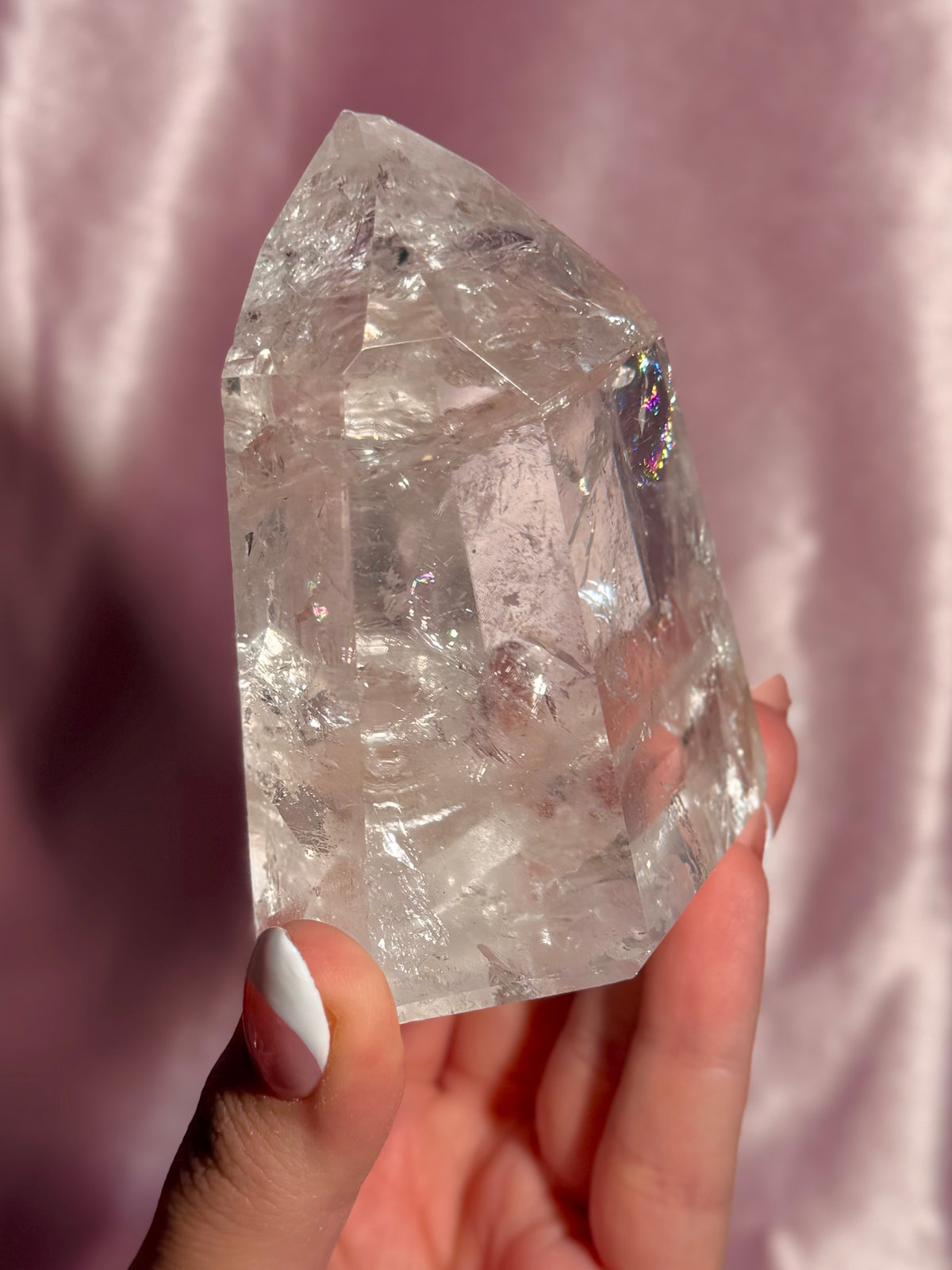 Brazilian Clear Quartz Tower *Chipped tip