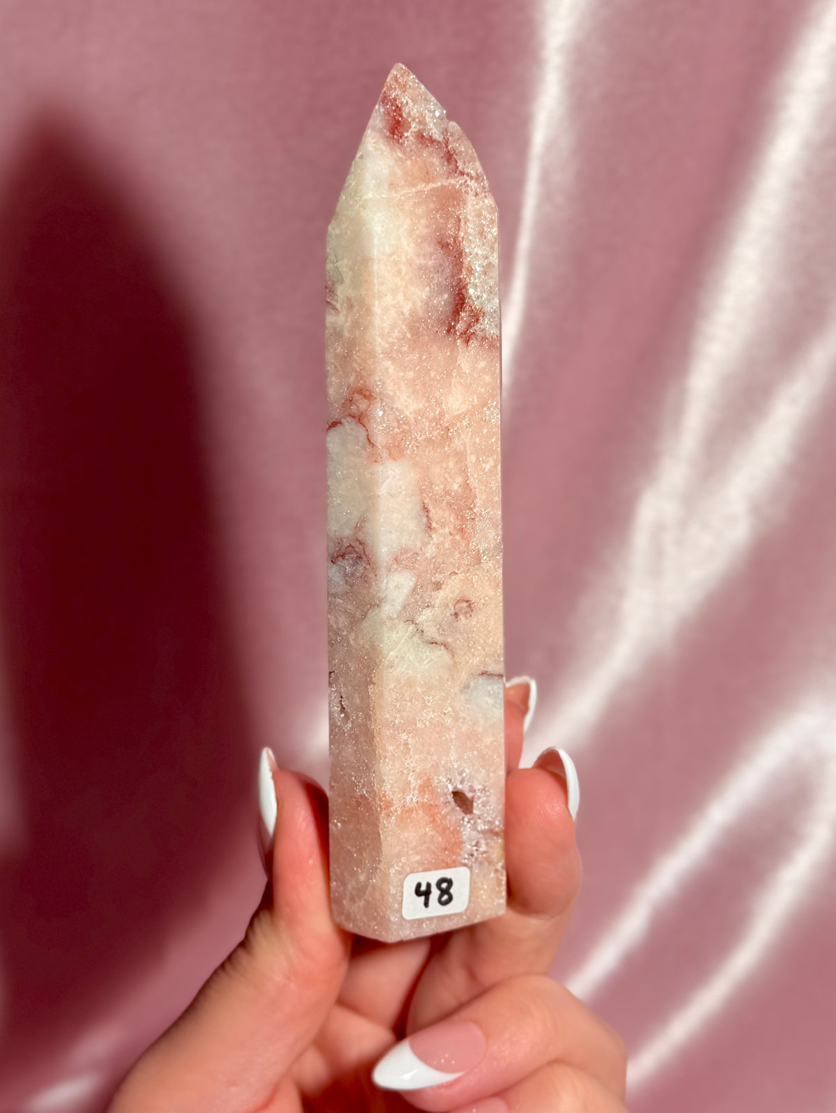 Brazilian Pink Amethyst Tower