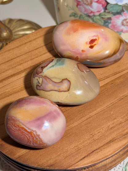 YOU PICK - Pastel polychrome palmstones