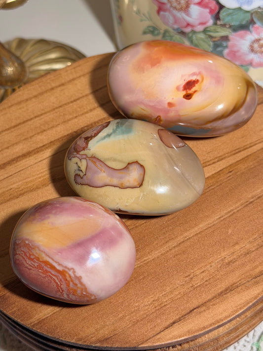 YOU PICK - Pastel polychrome palmstones