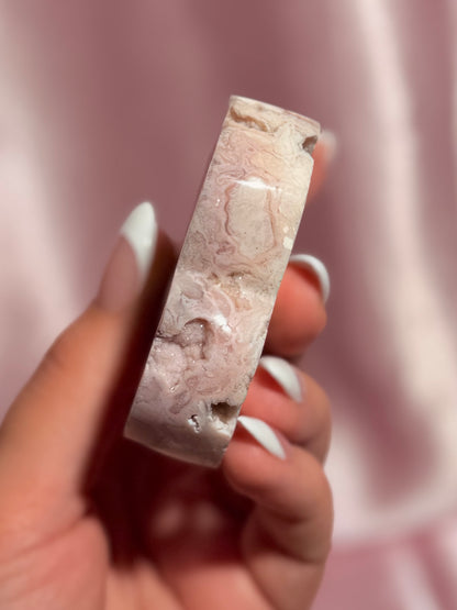 Indonesian Pink Carnelian Cloud Carving (M)