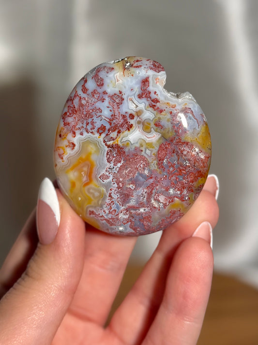 Cosmic jasper palmstone