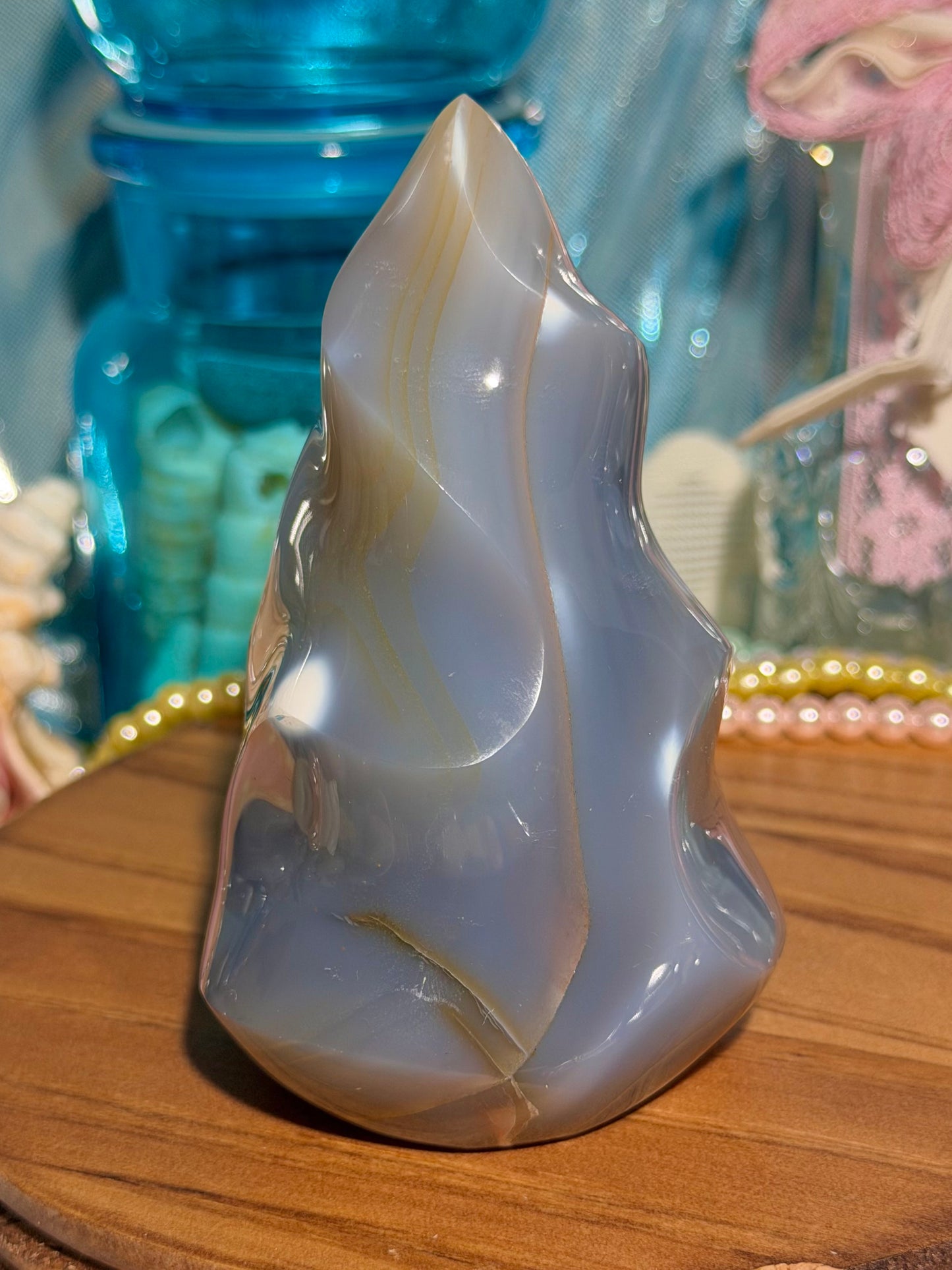 Orca agate flame