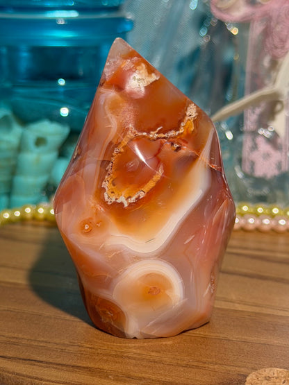 Pastel carnelian flame