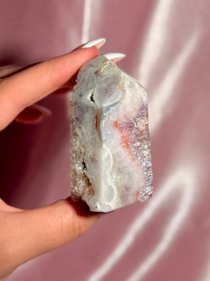 Brazilian Pink Amethyst Tower