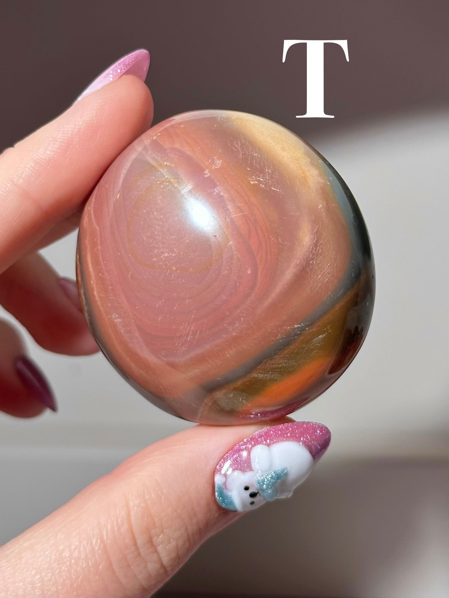 “You pick!” - Polychrome jasper palmstones