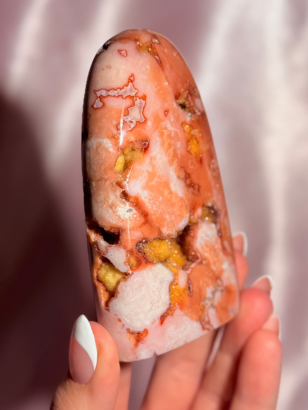 Indonesian Pink Carnelian Freeform (44A)