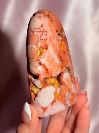 Indonesian Pink Carnelian Freeform (44A)