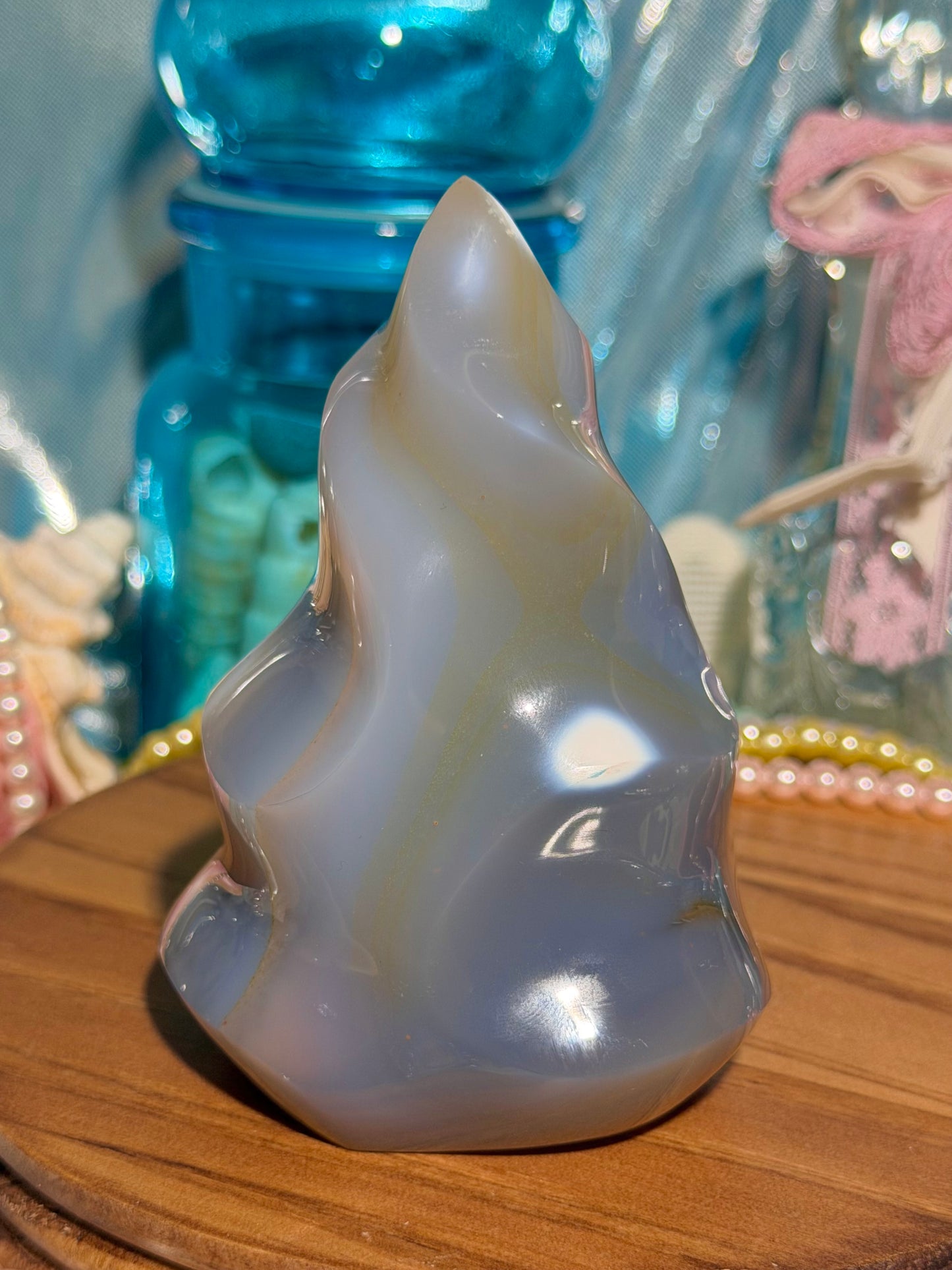Orca agate flame