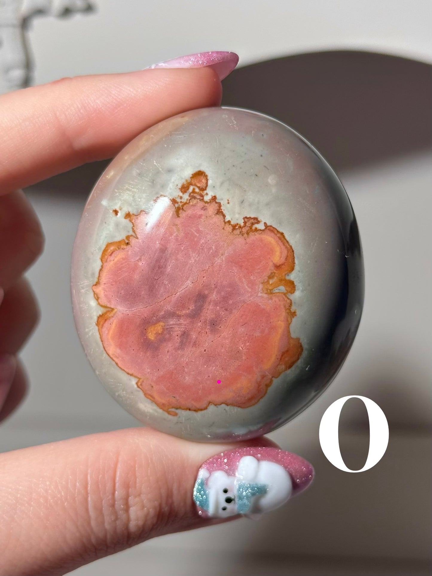 “You pick!” - Polychrome jasper palmstones