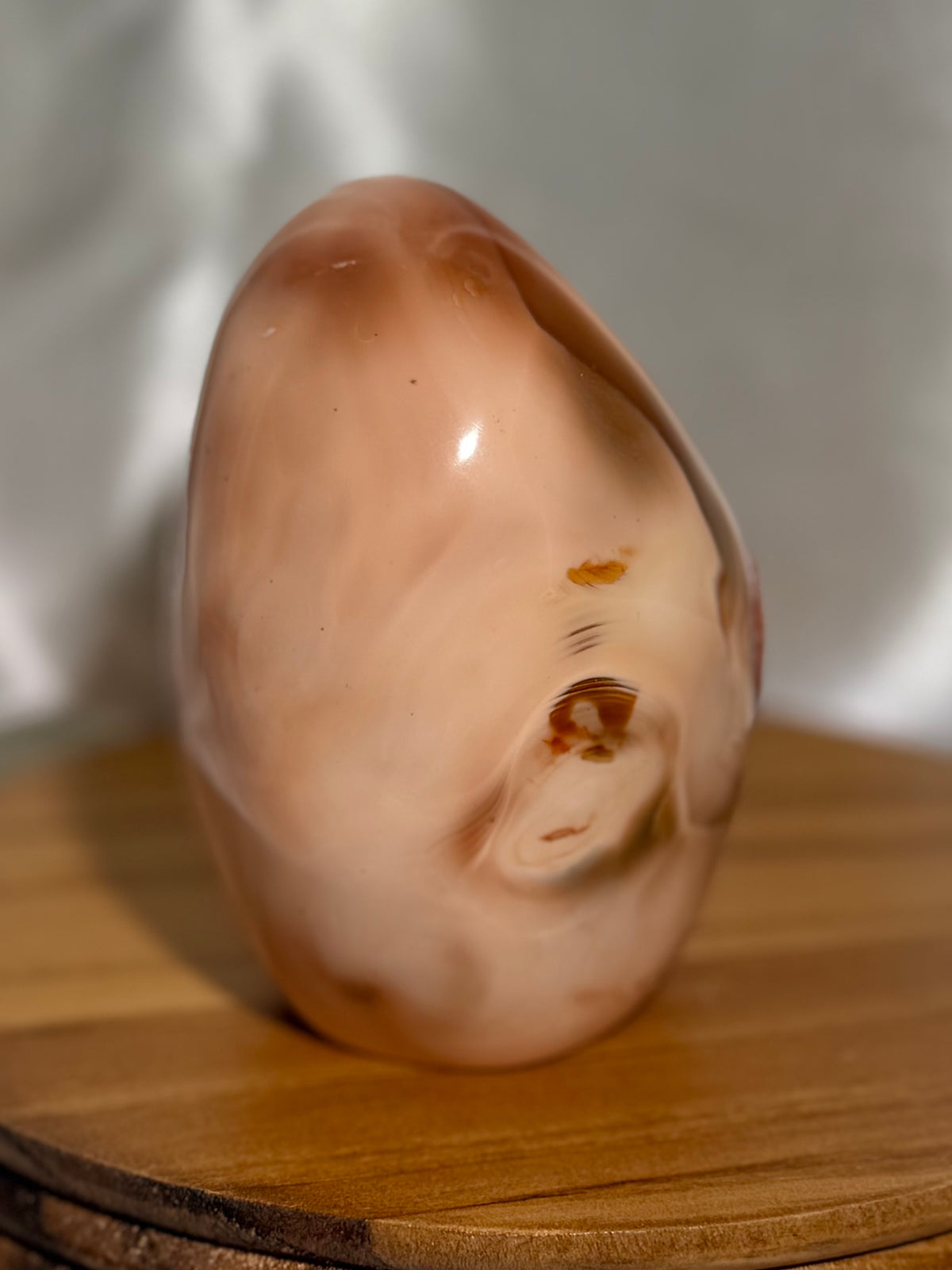Toasty carnelian freeform