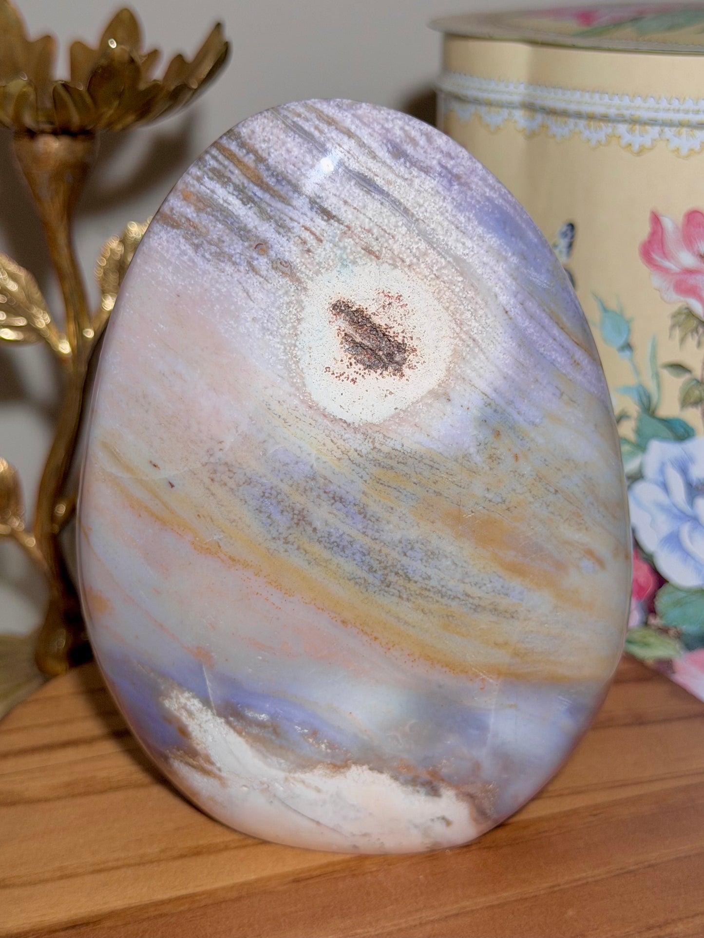 Pastel sea jasper freeform