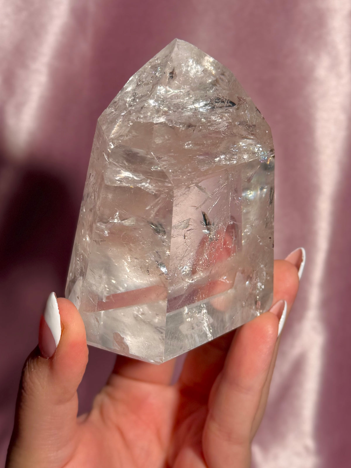 Brazilian Clear Quartz Tower *Chipped tip